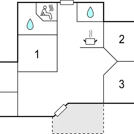 Pet Friendly Home In Krems Iiwarderbrueck Casa de Férias *
